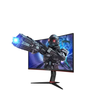 מסך גיימינג AOC דגם C32G2ZE/BK בגודל 32"