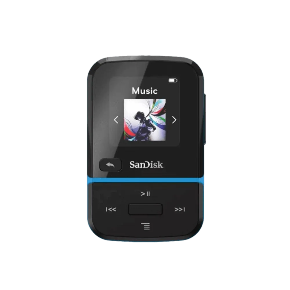 נגן SanDisk Clip Sport Go 32GB בצבע כחול
