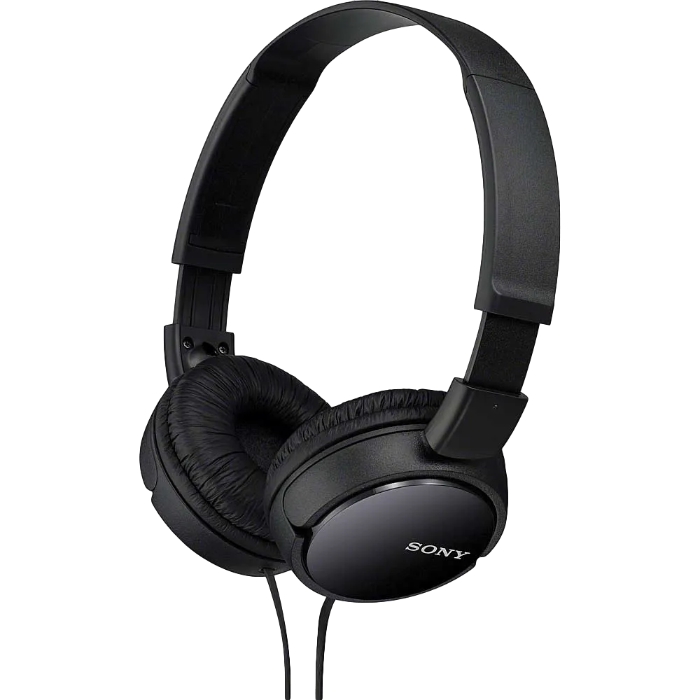 אוזניות מבית SONY דגם MDR ZX110LP/B צבע שחור