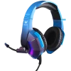 אוזניות ספארקפוקס H1 BLUE עם תאורת RGB מתחלפת