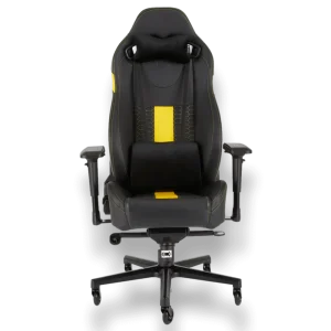 כיסא גיימינג פרימיום CORSAIR T2 ROAD WARRIOR צבע צהוב