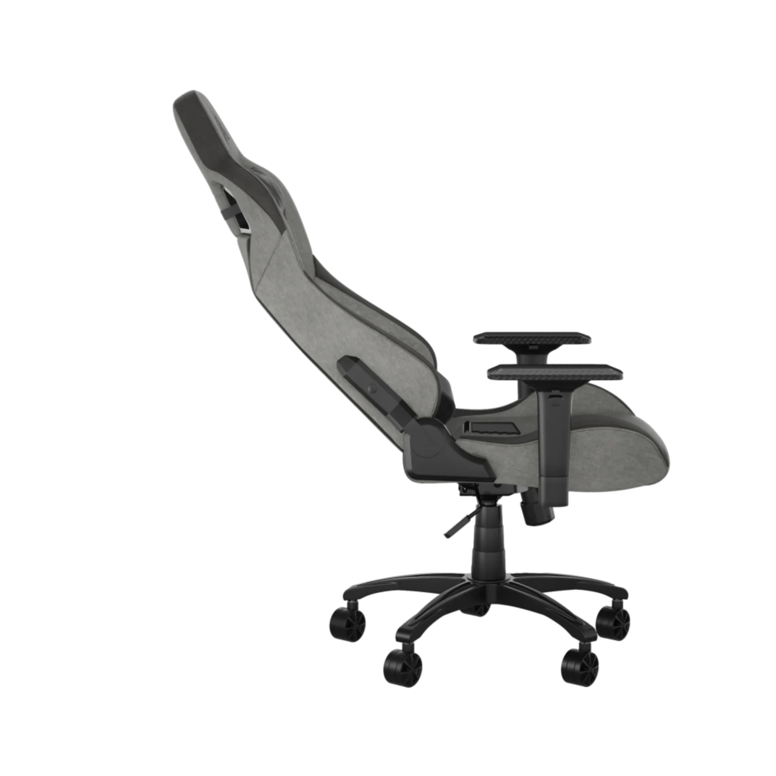 כיסא גיימינג בד CORSAIR T3 RUSH 2023 Fabric White/Grey – תמונה 2