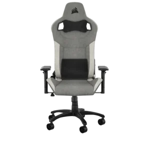 כיסא גיימינג בד CORSAIR T3 RUSH 2023 Fabric White/Grey