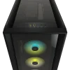 מארז למחשב CORSAIR iCUE 5000X RGB Tempered Glass Mid-Tower ATX Smart Case – תמונה 3