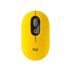 עכבר אלחוטי בצבע שחור צהוב LOGITECH POP 2.4GHZ/BT