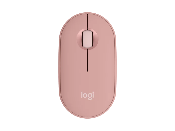 עכבר Logitech PEBBLE 2 M350S- צבע ורוד