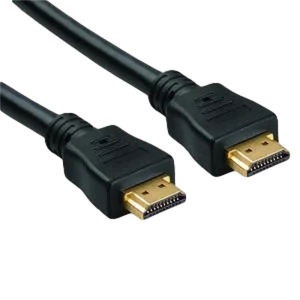 כבל HDMI- HDMI 2M HIGH SPEED זהב
