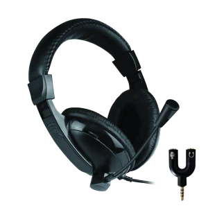 אוזניות + מיקרופון + ווליום לשליטת עוצמה HS-66V SL