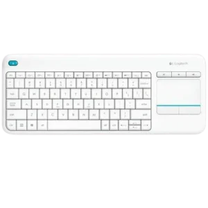 מקלדת אלחוטית Logitech Touch K400 Plus Retail בצבע לבן