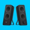 רמקולי סטריאו בלוטוס Z207 למחשב מבית Logitech שחור