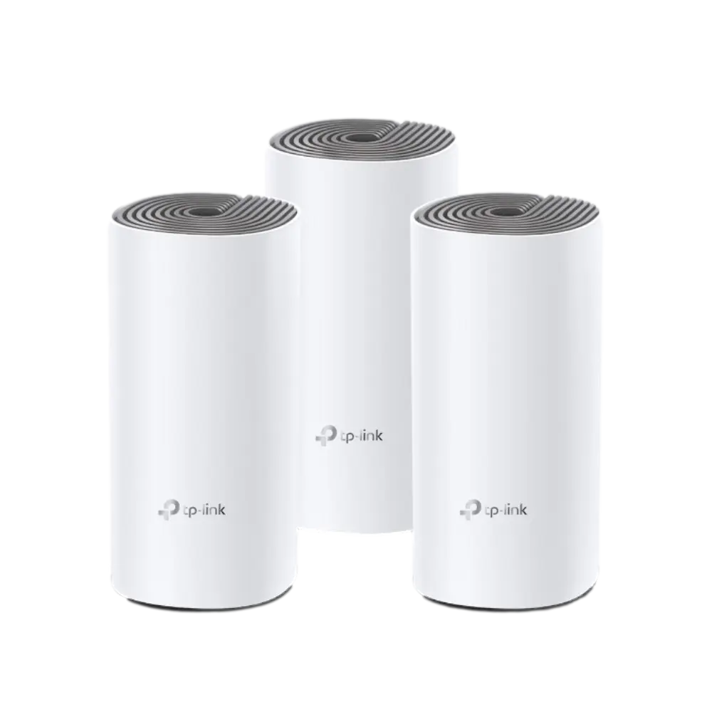 מגדיל טווח Deco E4 Mesh AC1200Mbps שלוש יחידות באריזה 10100