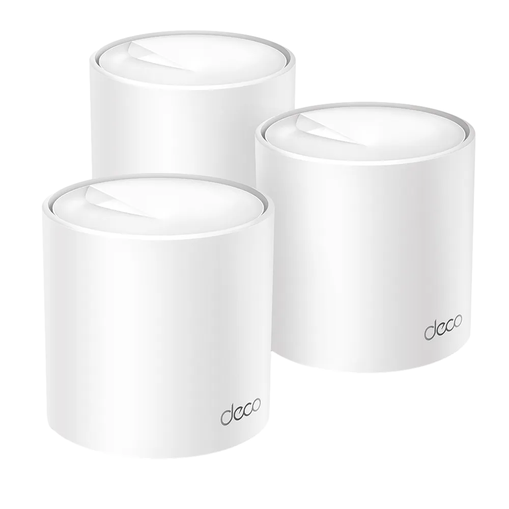 מגדיל טווח (3 יח’) Deco X50 AX3000 Whole Home Mesh WiFi 6 System