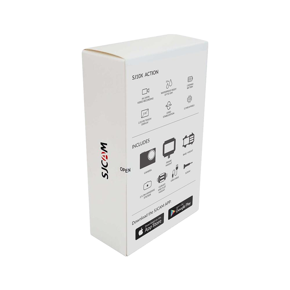 מצלמת אקסטרים SJ10X 4K בצבע שחור מבית SJCAM – תמונה 4