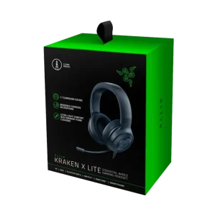 אוזניות גיימינג RAZER KRAKEN X LITE