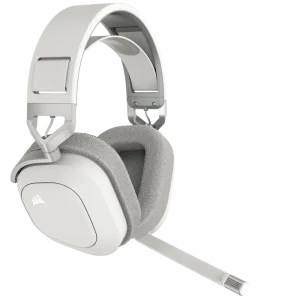 אוזניות גיימינג אלחוטיות CORSAIR HS80 MAX WIRELESS White