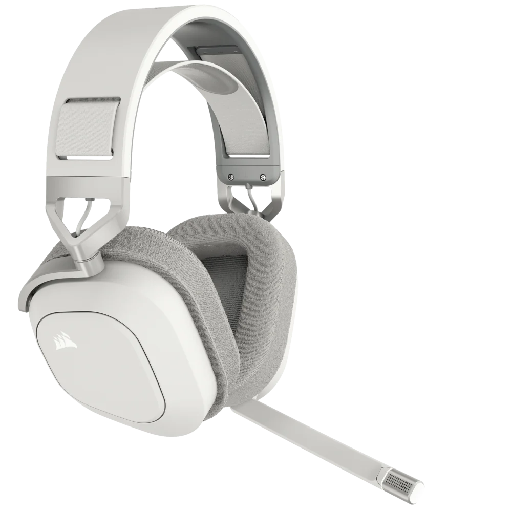 אוזניות גיימינג אלחוטיות CORSAIR HS80 MAX WIRELESS White