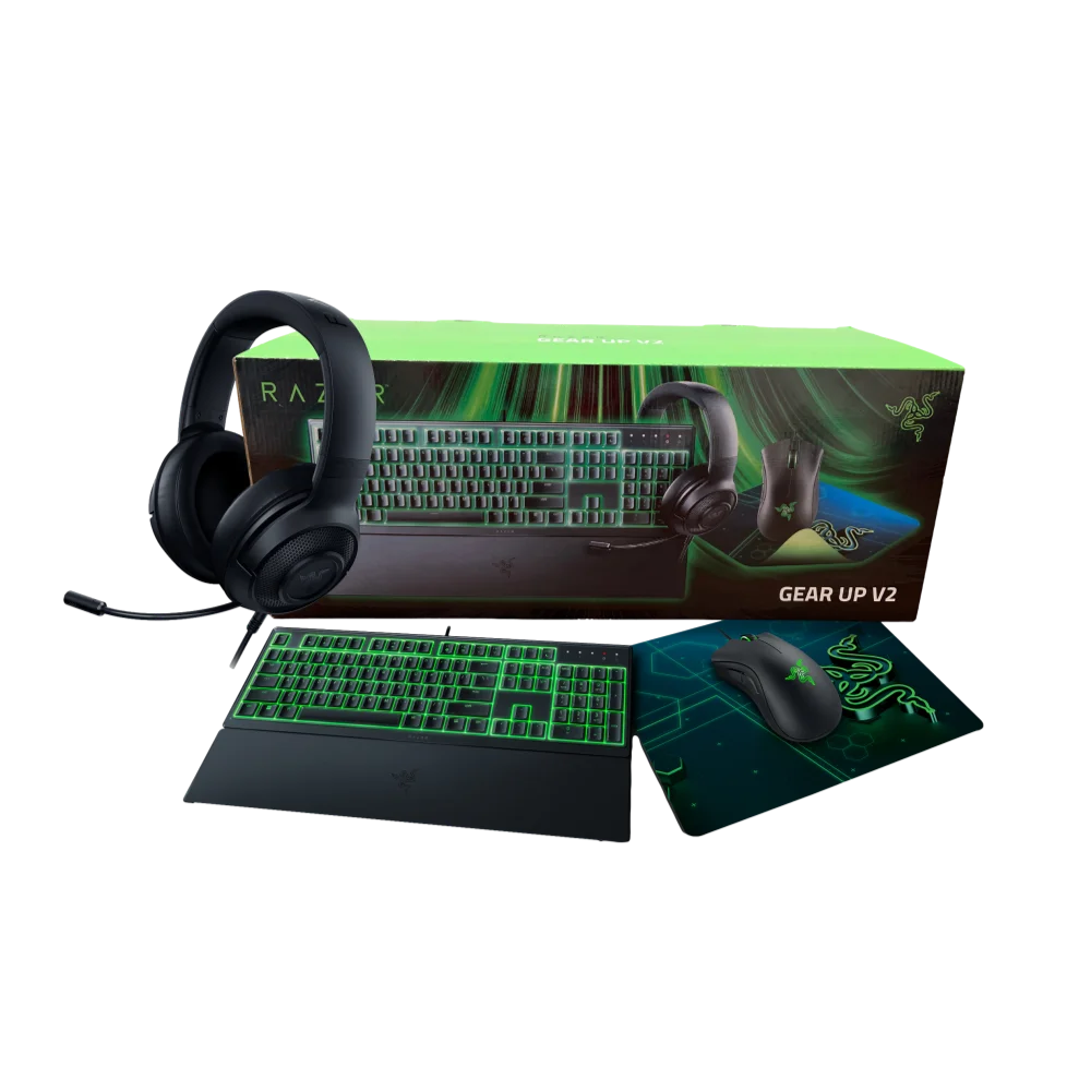 חבילת גיימינג 4 ב-1-GEAR UP V2 מבית RAZER
