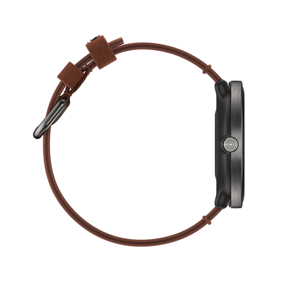 שעון כושר Polar Ignite 3 טיטניום ברונזה עם רצועת עור – תמונה 3