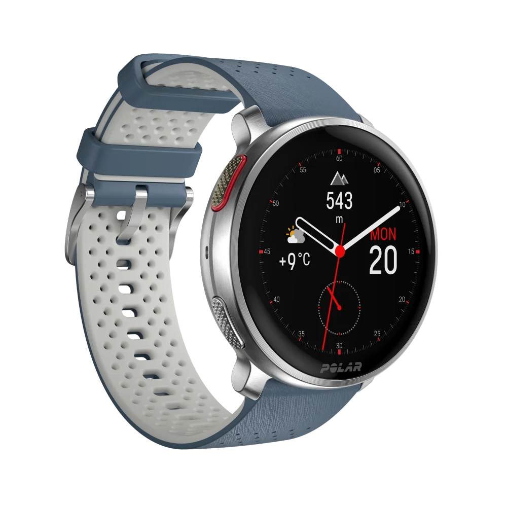 שעון מולטי-ספורט פרימיום Polar Vantage V3 בצבע כחול-כסף POLAR שעון מולטי-ספורט פרימיום Polar Vantage V3 בצבע כחול-כסף – תמונה 2