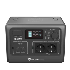 BLUETTI תחנת כוח ניידת BLUETTI EB55 | 700W 537Wh     ( ללא פאנל סולארי )