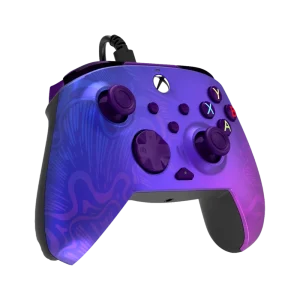 בקר גיימינג חוטי דגם PDP Rematch™ Glow Advanced Wired בצבע סגול מבית Turtle Beach